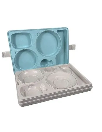 Термоподнос Tribeca TT-5NL 542*390*120мм на 5 предметов с крышкой с зажимом