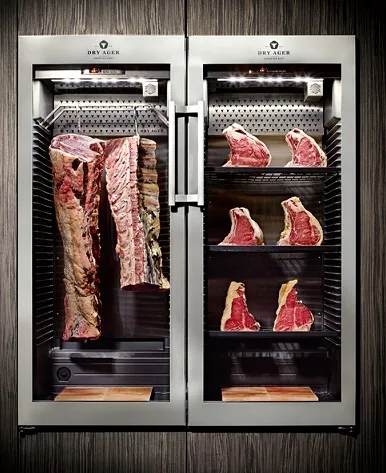 Линия шкафов для вызревания мяса DRY AGER 2*DX1000 на стенде