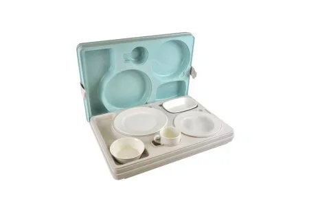 Термоподнос Tribeca TT-5NL 542*390*120мм на 5 предметов с крышкой с зажимом