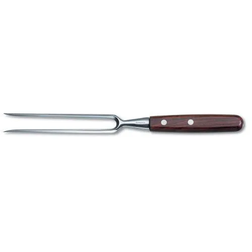 Вилка для мяса поварская Victorinox Rosewood 5.2300.18 18см нерж. с дерев. ручкой