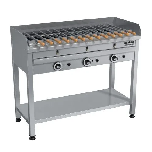 Шашлычница газовая Вулкан-Heidebrenner BPD 03 "Кастель"