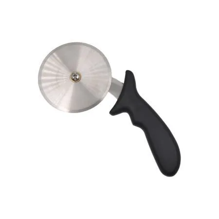 Нож для пиццы MGsteel 38740 d=10см нерж. с черной пластик. ручкой