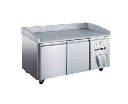 Стол холодильный для пиццы Tatra TPZEN2 STB столешница камень