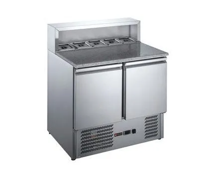 Стол холодильный для пиццы Tatra TPZGNL2 V ST столешница камень