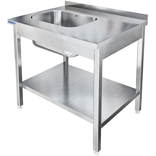 Стол для грязной посуды Kayman СПМ-121/0907 правый