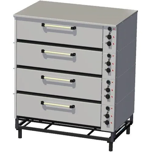 Шкаф пекарский Тулаторгтехника ЭШП-4с(у) нержавеющая сталь