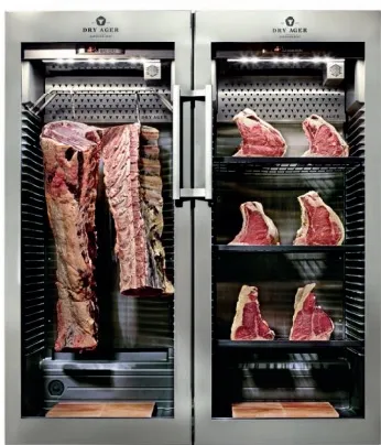 Линия шкафов для вызревания мяса DRY AGER 2*DX1000