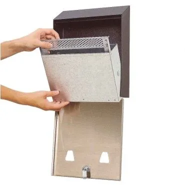 Пепельница Rubbermaid FGR1012EBK черный-cерый