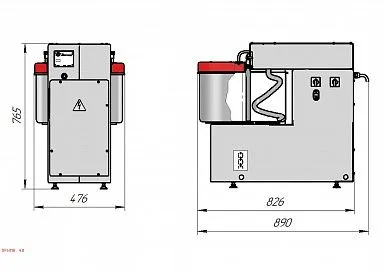 Машина тестомесильная Восход Прима-40