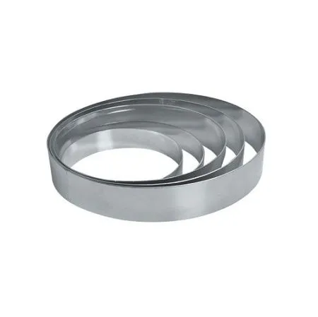 Форма кондитерская MGsteel 40833 Круг d=9см h=4,5см нерж.