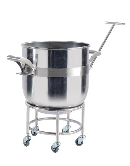 Тележка подкатная для дежи Abat ТМП-40 для МПЛ-40