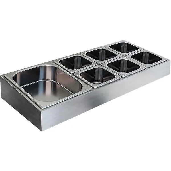 Подставка под гастроемкости закрытая Kayman Riga ПГЗО-824/351