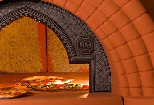 Печь для пиццы на дровах ALFA PIZZA SPECIAL PIZZERIA SFERA 120 (ГАЗ)