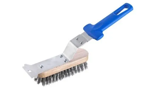 Щетка для чистки печи Gi.Metal AC-SPG2 15х4х2,7см ручка 17см со скребком