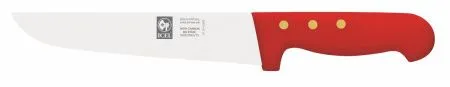 Нож для мяса Icel 27400.3181000.240 240/375мм красный