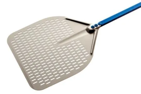 Лопата для пиццы Gi.Metal A-32RF/120 33*33см L120см алюм. перфорир.