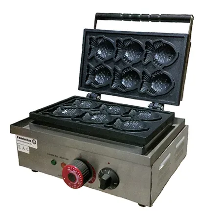 Вафельница Foodatlas EB-Q2 рыбки