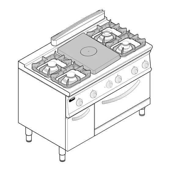 Плита газовая Tecnoinox PFPG12GG7 713066