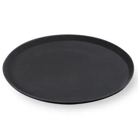 Поднос MGprof 1600CTBl прорезиненный d=40см черный