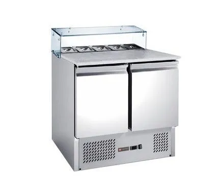 Стол холодильный для пиццы Tatra TPZGNL2 VG ST столешница камень