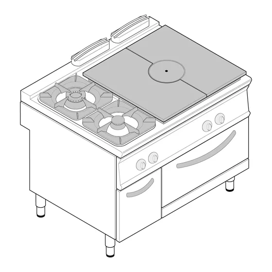Плита газовая Tecnoinox PFPG12GG9 313032