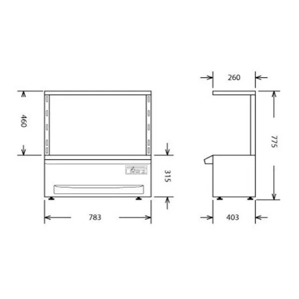 Гриль робата BBQFIRE ESP 80 BASIC