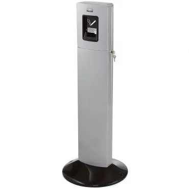 Пепельница Rubbermaid Metropolitan FGR93400SM серая