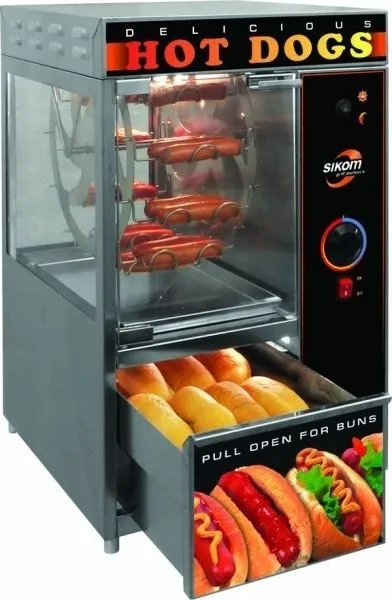 Гриль для хот-догов карусельный Сиком МК-1.22