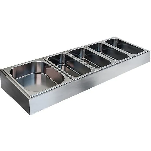 Подставка под гастроемкости закрытая Kayman Riga ПГЗ-1000/351