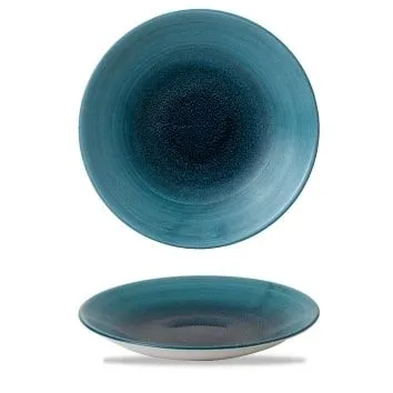 Тарелка глубокая Churchill Stonecast Aqueous SALGPD251 d25,5см h3,5см без борта