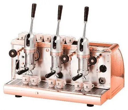 Кофемашина Victoria Arduino Athena Leva 3 gr медь 380В