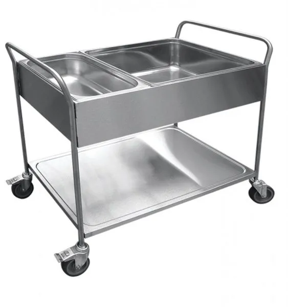 Тележка для сбора посуды Abat ТС-100 (1000х500мм)