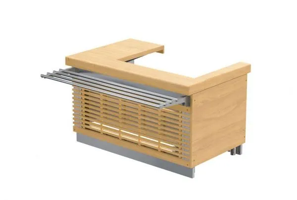 Кассовый стол с подлокотником Атеси Регата КСП-1370-02 (левый/правый)