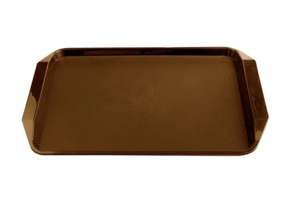 Поднос Jiwins JW-D1217 425х300мм коричневый с ручками