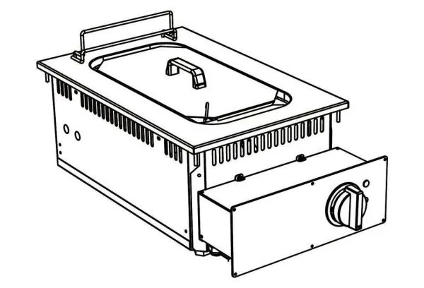 Фритюрница Apach Chef Line SLDI7FRIE4S10