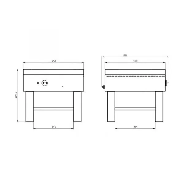 Плита электрическая Grill Master Ф1ПЭ 24042