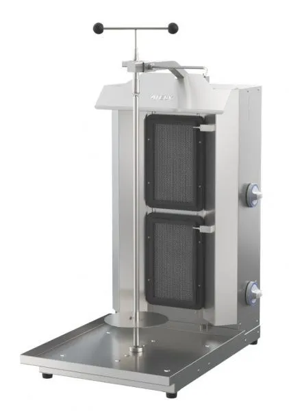 Гриль для шаурмы Атеси Шаурма-2-Газ-05-Оц (с руч. приводом)