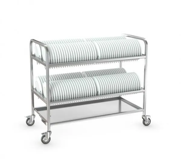 Тележка для транспортировки тарелок Атеси ТТ-Л-2-1200.600-02 (ТТ-2)