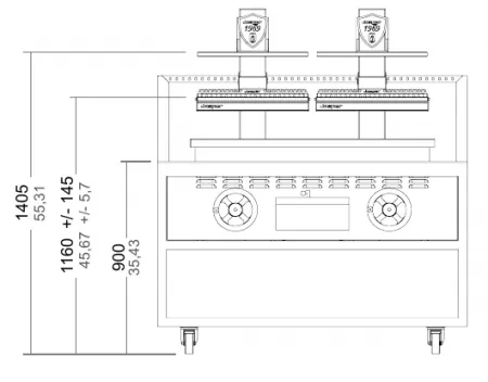 Гриль-мангал JOSPER PVJ050-2