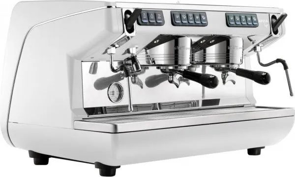 Кофемашина Nuova Simonelli Appia Life 2 gr S white (высокие группы, экономайзер)