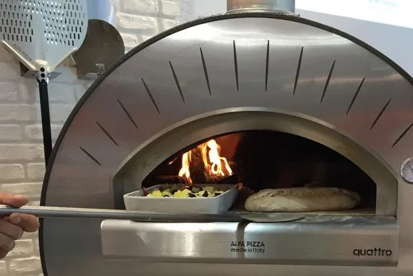 Печь для пиццы на дровах ALFA PIZZA QUATTRO PRO (ГАЗ)