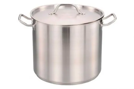 Кастрюля с крышкой Indokor ZX-DST-24011 24x24 см. 10,9 л.