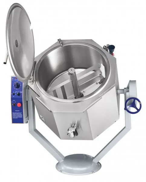 Котел пищеварочный Abat КПЭМ-100-ОМР со сливным краном