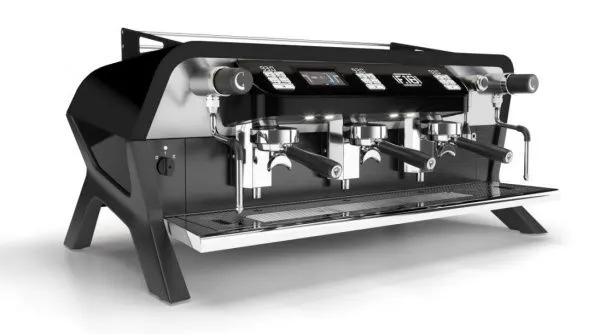 Кофемашина Sanremo F18 Tall 2 высокие гр. черная с черно-матовым