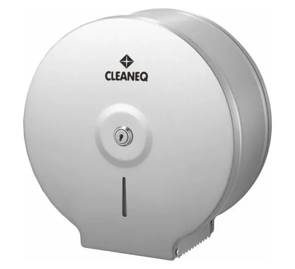 Диспенсер для туалетной бумаги Cleaneq KW-7300 шлифованная сталь