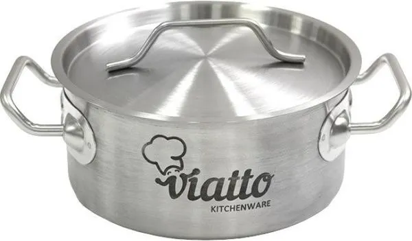 Кастрюля Viatto 101613 нерж. 2л