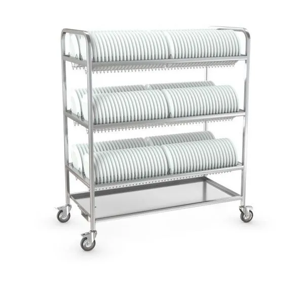 Тележка для транспортировки тарелок Атеси ТТ-Л-3-1200.600-02 (ТТ-3)