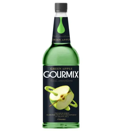 Сироп Gourmix Fruit Innovations Зеленое яблоко (1л)
