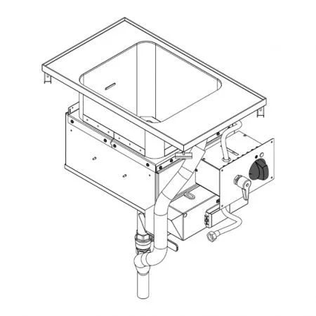 Макароноварка Tecnoinox DCP35E0 136038 встраиваемая