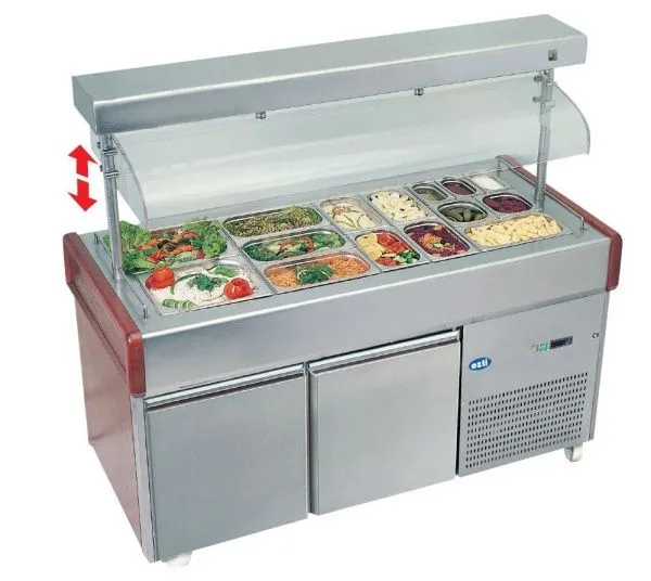 Салат-бар Ozti OSBA 15070 коричнево-красный